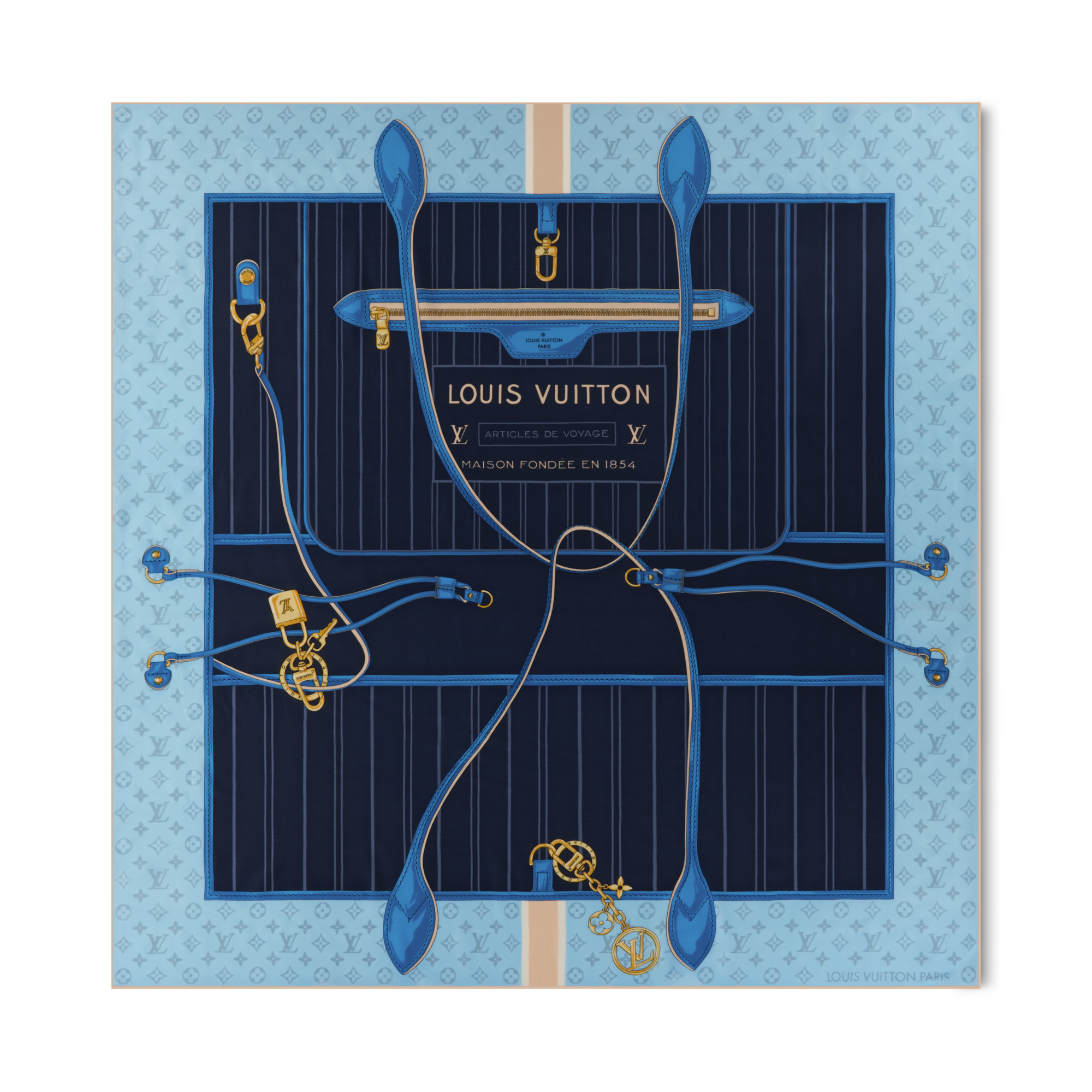 My Neverfull Shawl S00 - Women - Accessories | LOUIS VUITTON ®